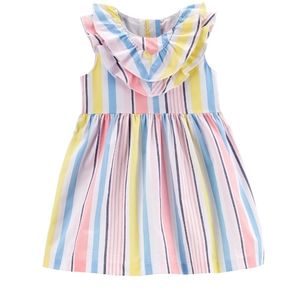 NEW Carter's Baby Girls Striped Poplin Dress